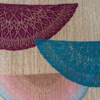 Sterrenstof sjaal PDF Patroon